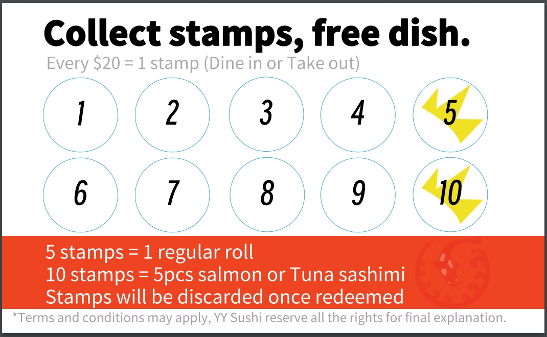 Collect Stamps & Redeem Rewards